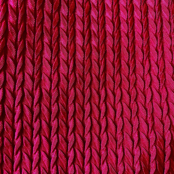 Vintage red textured t-shirt blouse - Picture 4 of 6